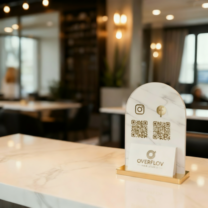 Acrylic Logo Sign Combo Set