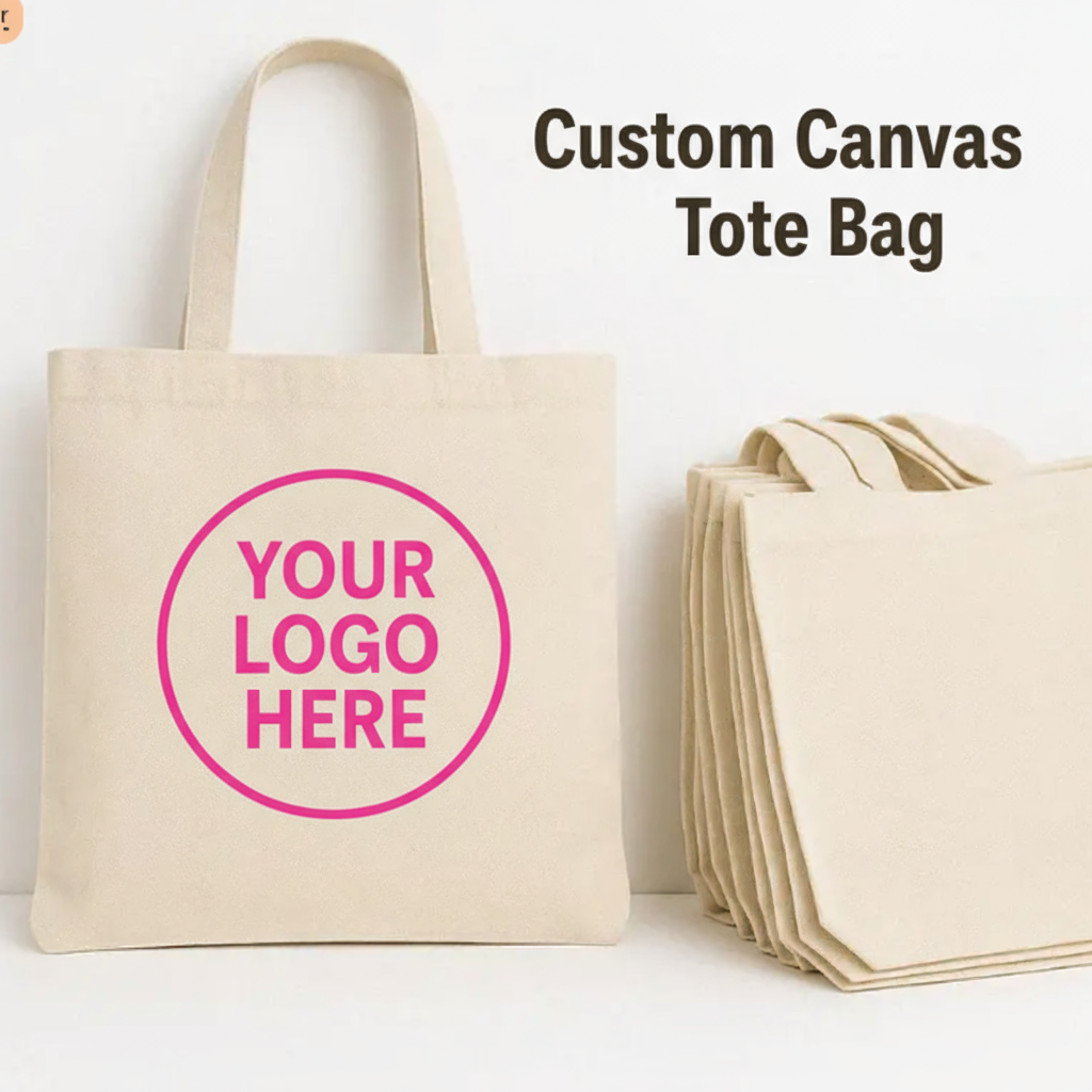 Custom Canvas Tote Bag – Personalized