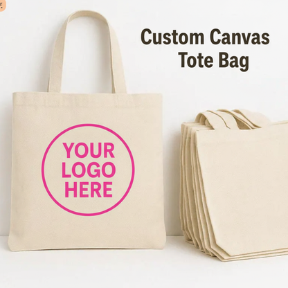 Custom Canvas Tote Bag – Personalized
