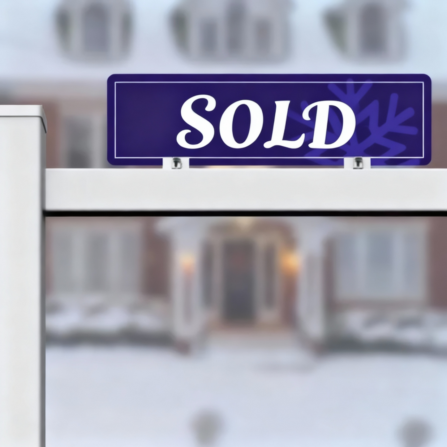 Personalized Real Estate Riders Sign 6"x24" DOUBLE SIDED