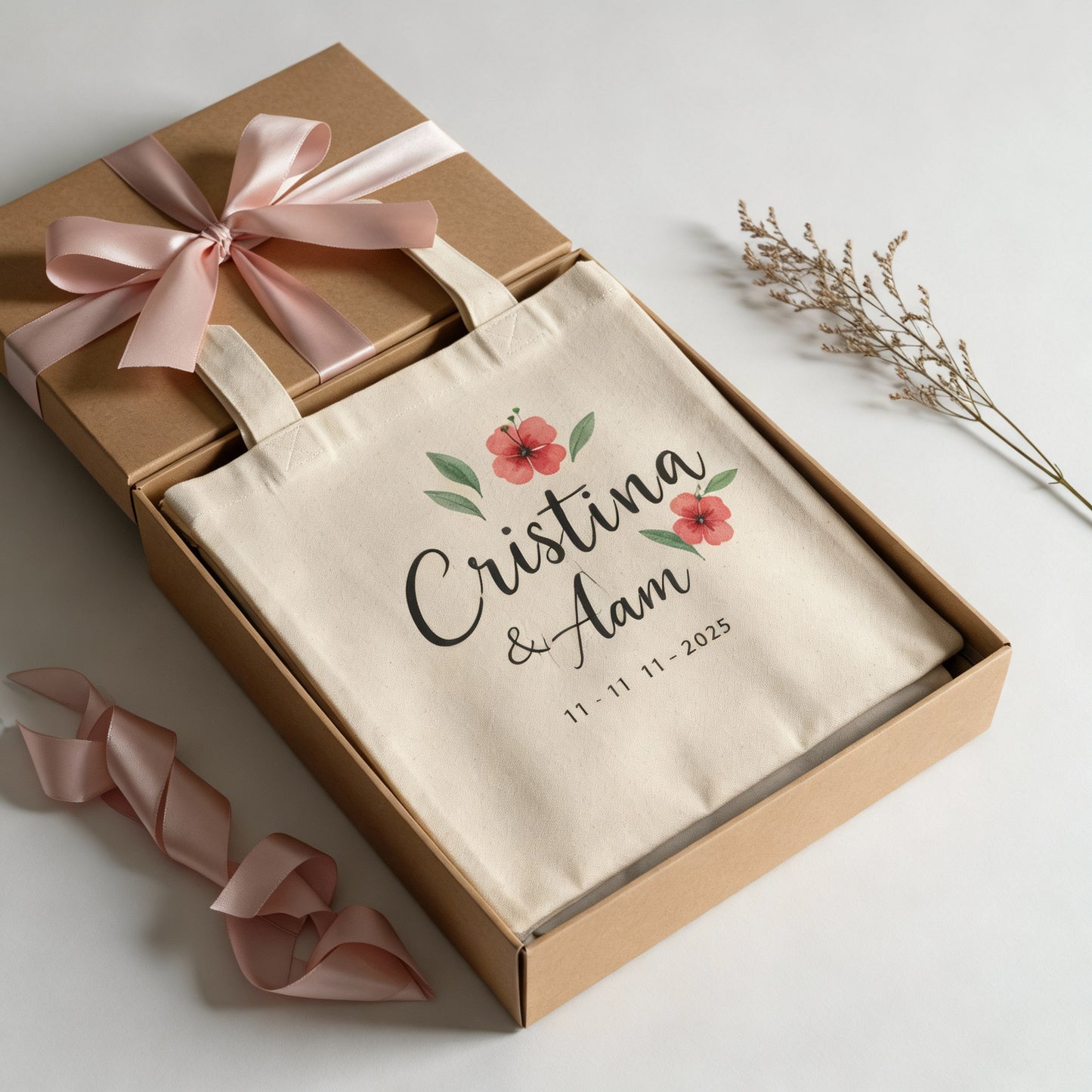 Custom Canvas Tote Bag – Personalized