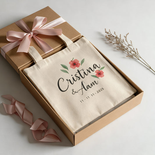 Custom Canvas Tote Bag – Personalized