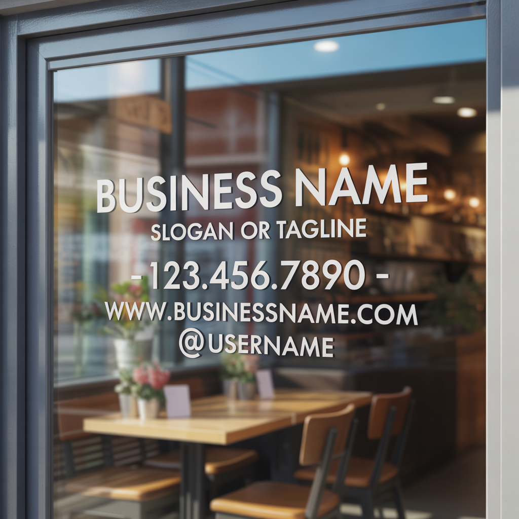 Custom Cut Vinyl Decal